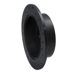 Hyundai Elantra Brake Rotor (1) - Rear Left - R1 Concepts - Drilled & Slotted - Black - `07-`10